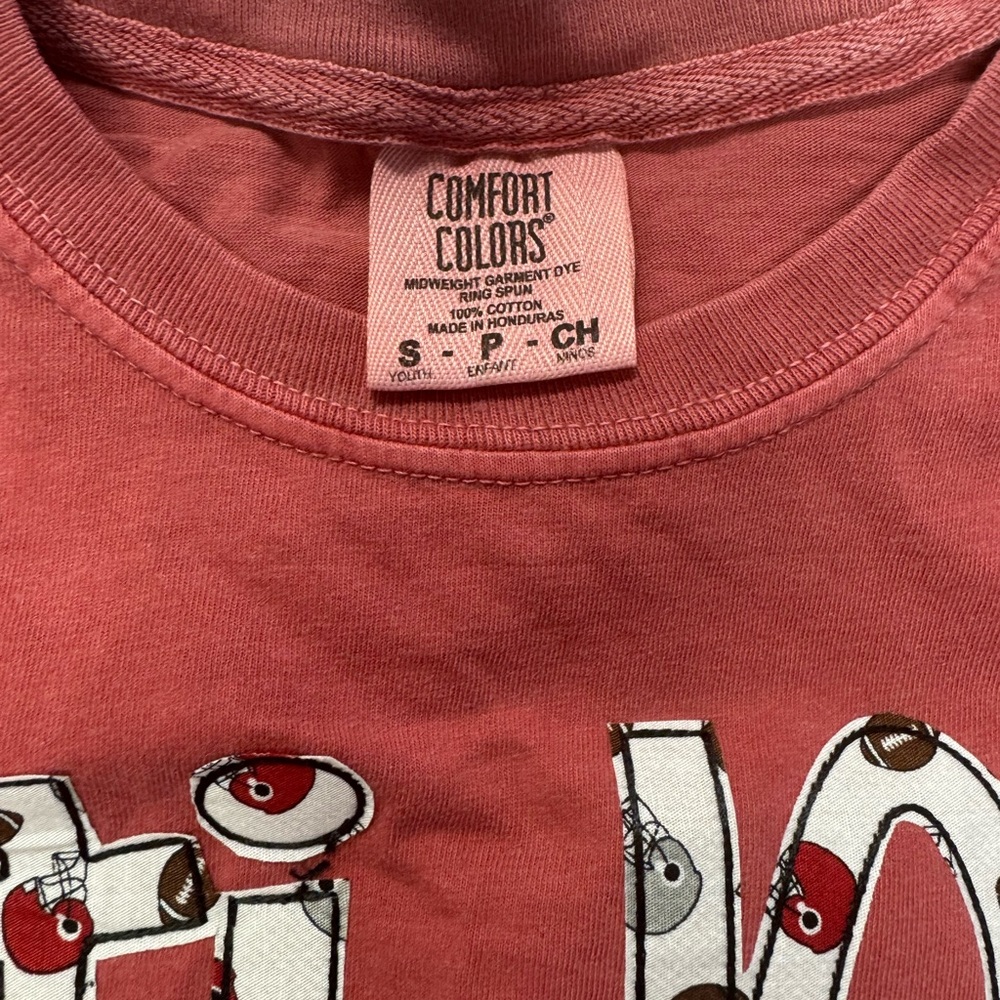 Comfort Colors Red Long Sleeve Tee